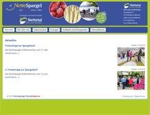 Tablet Screenshot of nettespargel.de
